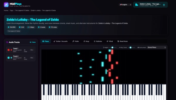 Reale Vorschau von Midi Plays